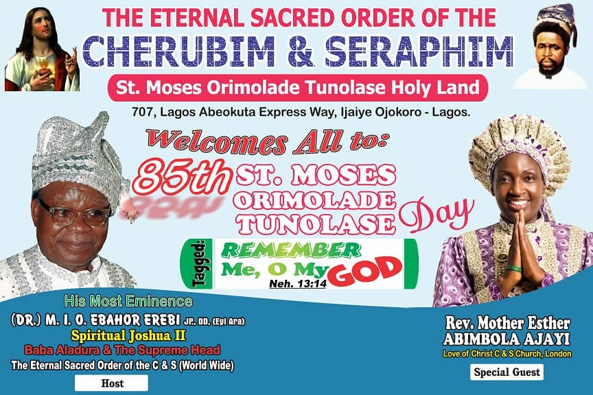 85th ST MOSES ORIMOLADE TUNOLASE DAY