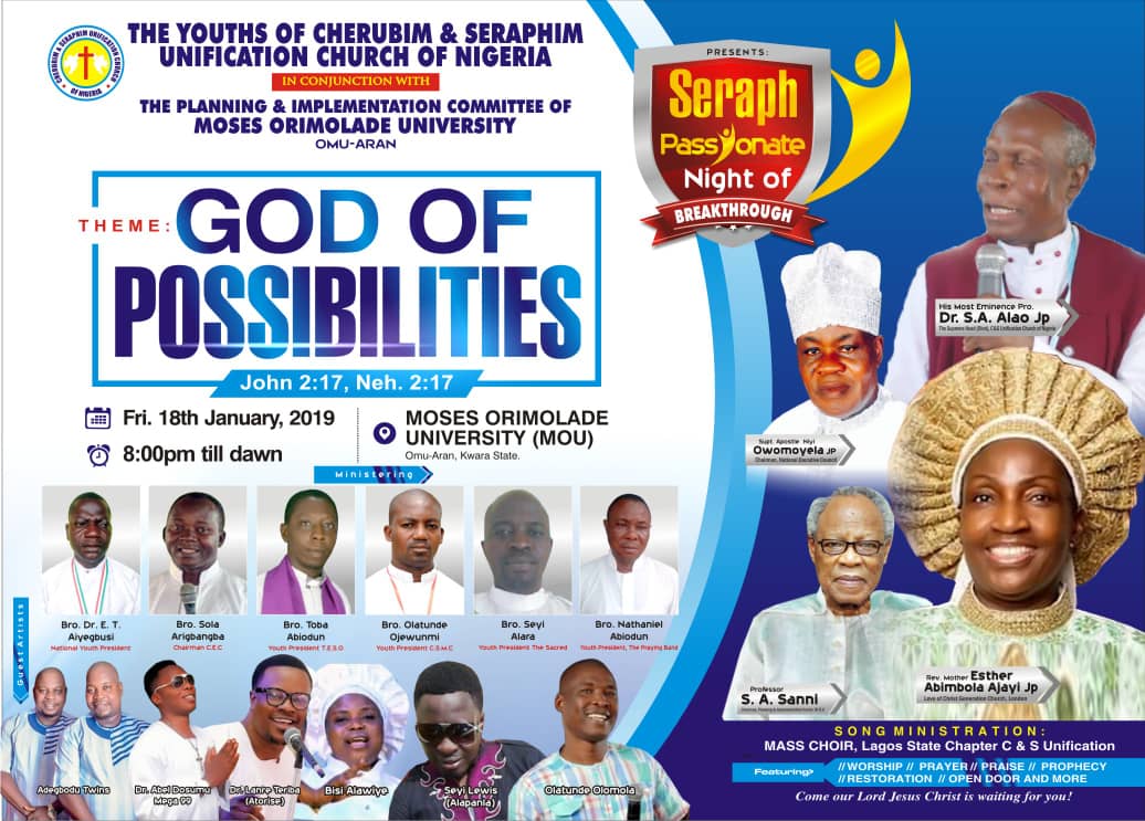 Seraph Passionate Night of Breakthrough